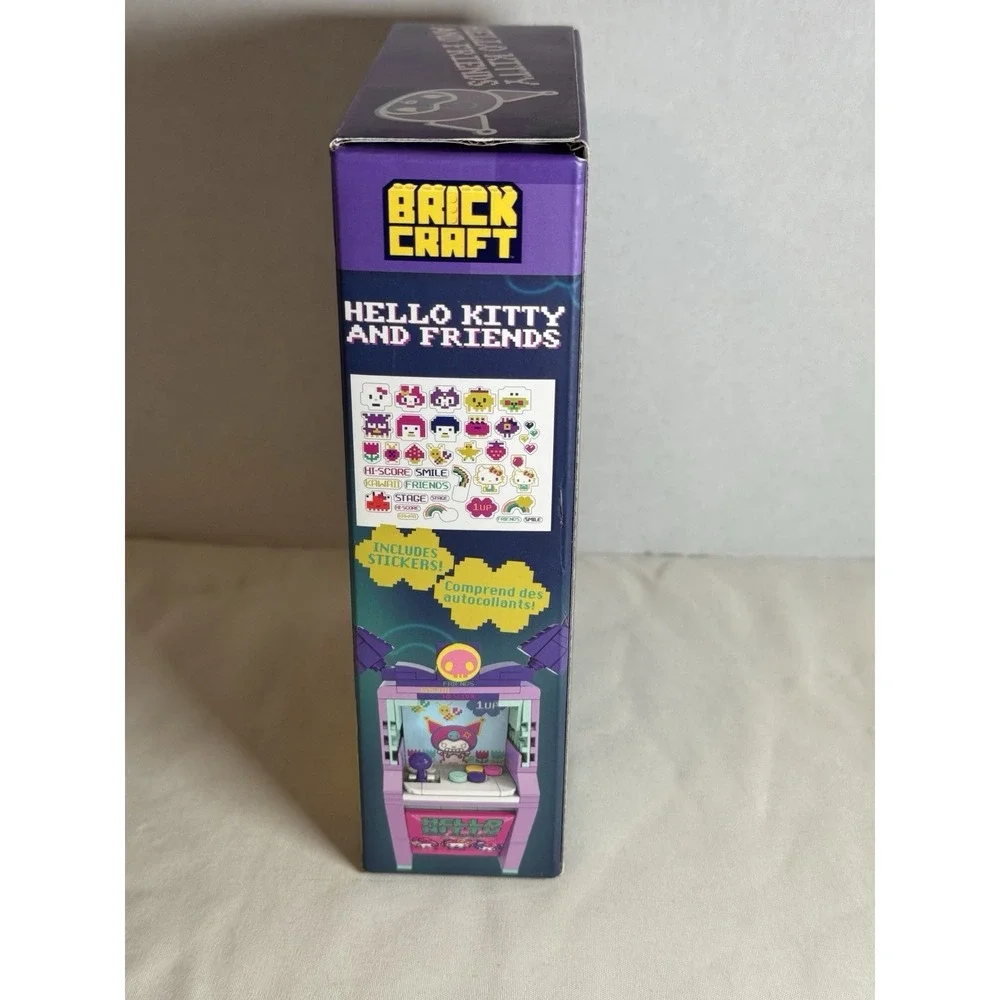 BrickCraft Hello Kitty Kuromi‎ Arcade 72421 111pc Building Set 12+ w Stickers